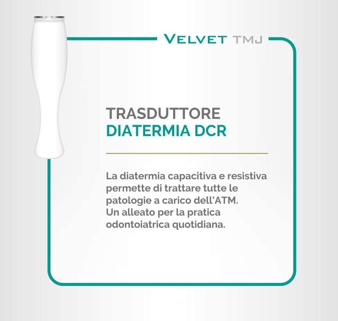 Trasduttore a diatermia Velvet TMJ