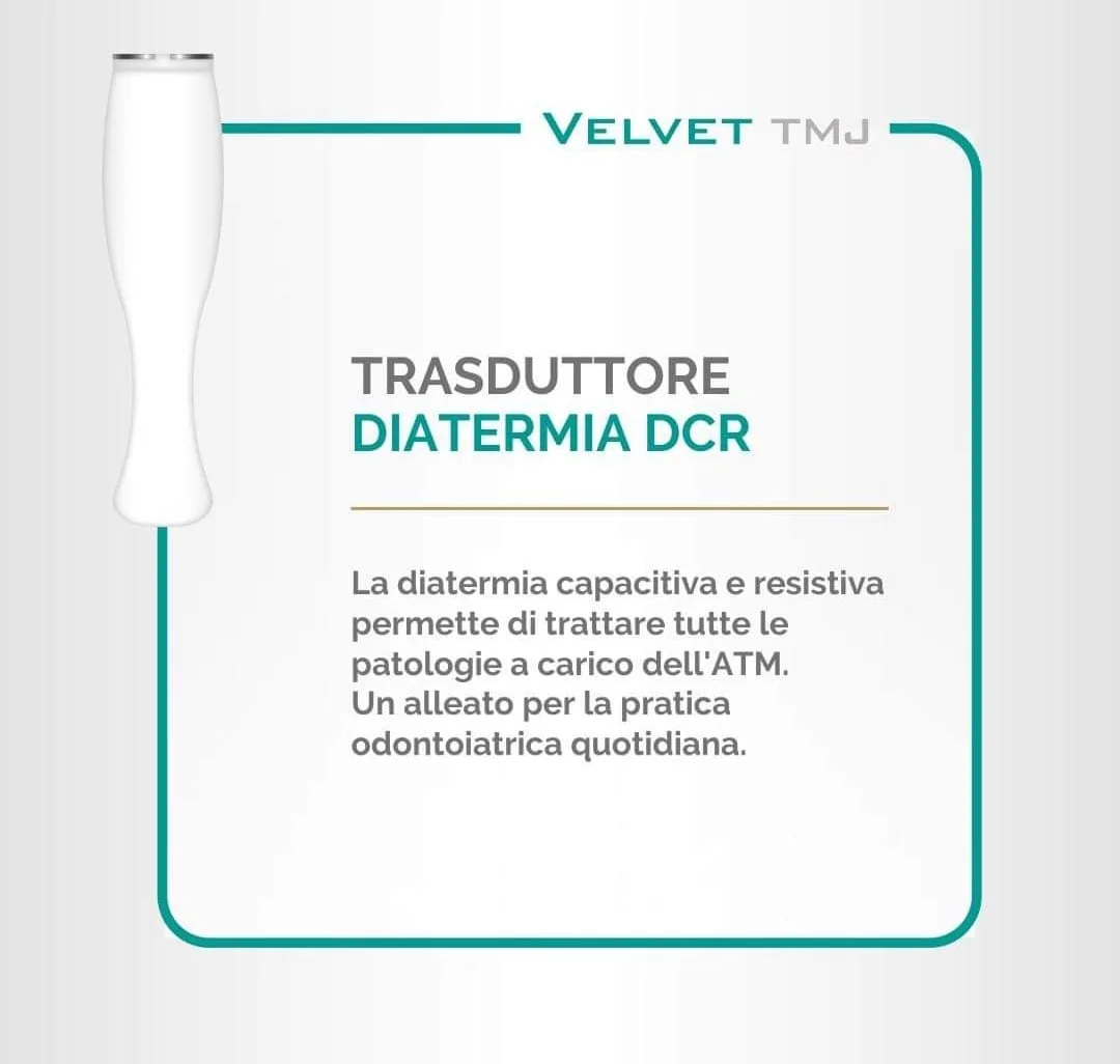Trasduttore a diatermia Velvet TMJ
